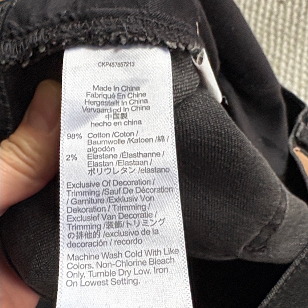 Madewell classic straight Jean in lunar wash size T29 - Picture 8 of 16